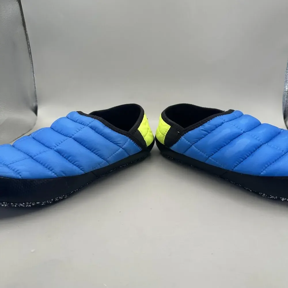 The North Face ThermoBall Eco Traction Mule Shoes Mens Size 8 Blue Slippers